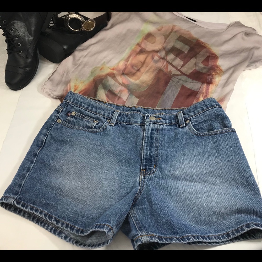 Ralph Lauren Polo Vintage shorts denim blue jeans
